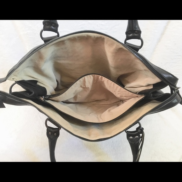 Bottega Veneta Nero Intrecciato Briefcase Satchel/ Handbag/ Shoulder Tote - Picture 8 of 8